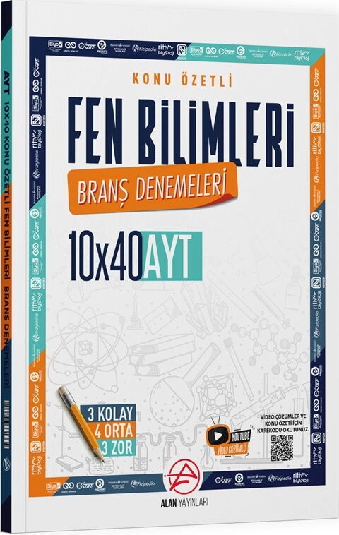 ALAN AYT  KONU ÖZETLİ DENEME FEN BİLİMLERİ  - 2025