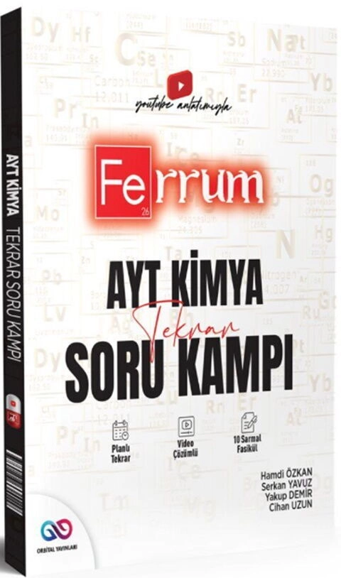 ORBİTAL FERRUM AYT KİMYA TEKRAR SORU KAMPI - 26-27