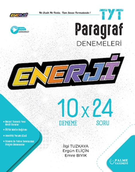 Enerji Yks Tyt Paragraf 10 X 24 Denemeleri