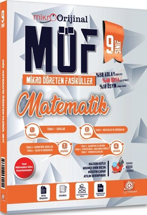 MİKRO ORİJİNAL 09.SINIF MÖF SET MATEMATİK - 25-26