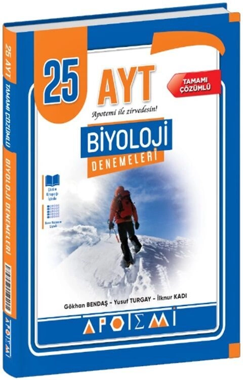 APOTEMİ YKS AYT DENEME 25 Lİ BİYOLOJİ - 2025-26