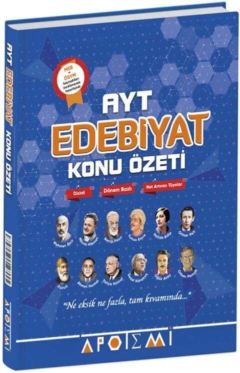 APOTEMİ YKS AYT KONU ÖZETİ EDEBİYAT - 2025-26