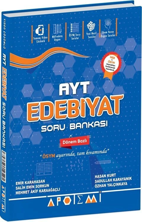 APOTEMİ YKS AYT S.B. EDEBİYAT  - 2025-26