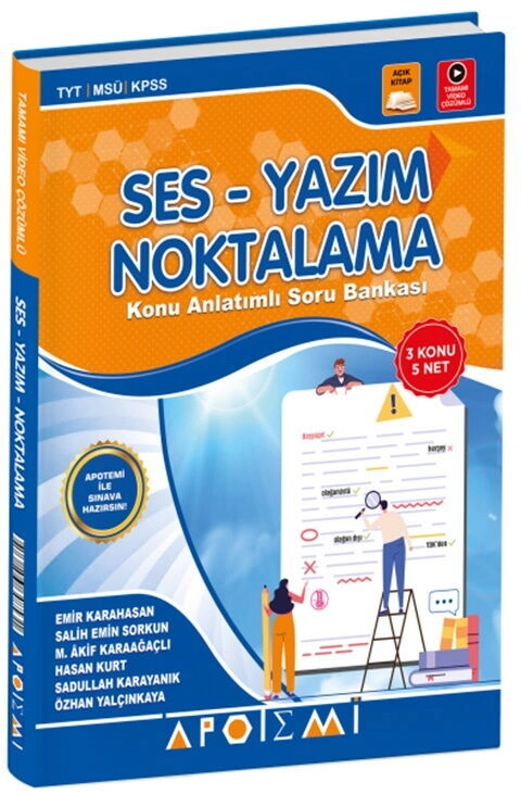 APOTEMİ TYT KA.SB SES - YAZIM NOKTALAMA - 2025-26