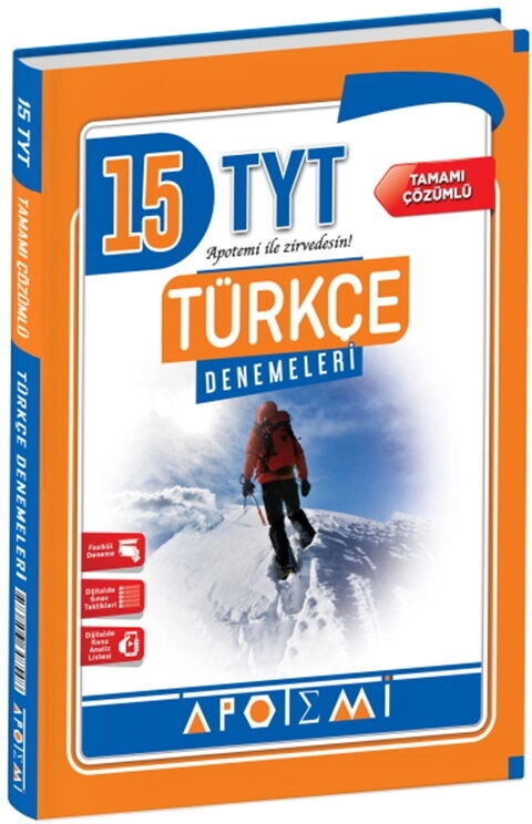 APOTEMİ TYT DENEME 15 Lİ TÜRKÇE - 2025-26