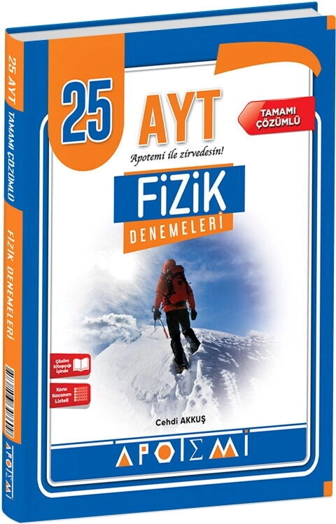 APOTEMİ YKS AYT DENEME 25 Lİ FİZİK - 2026