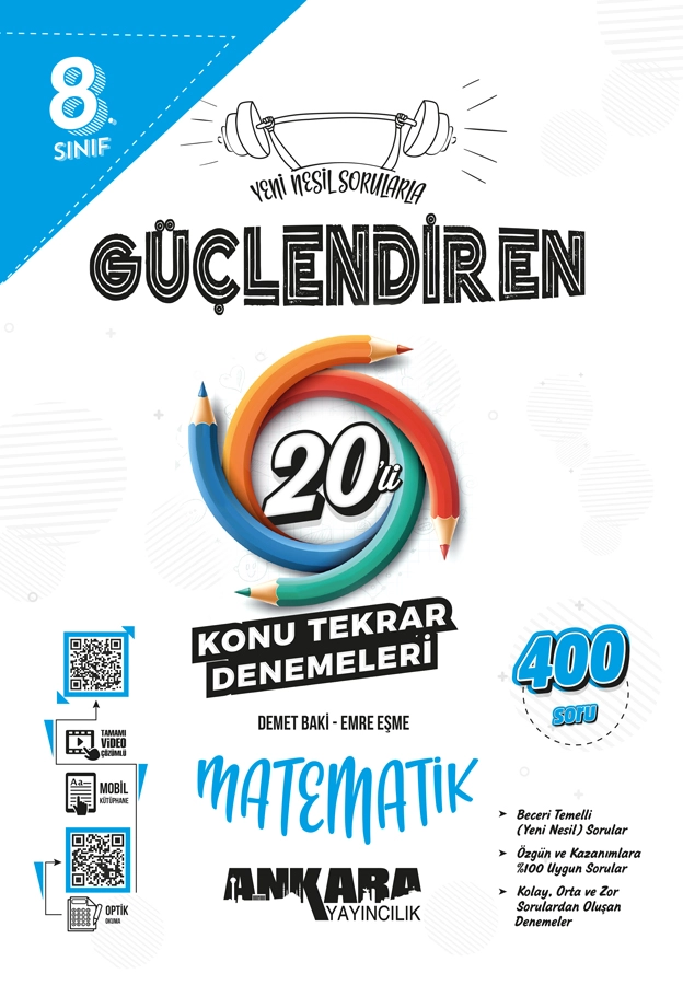 ANKARA  8.SINIF MATEMATİK KONU DEĞ.DENEMESİ