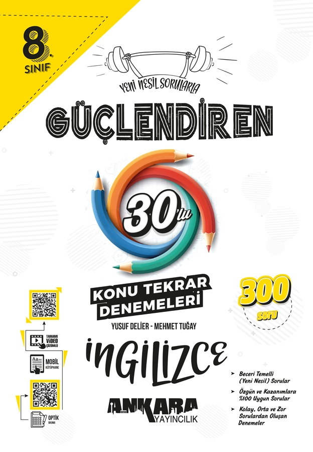 ANKARA  8.SINIF İNGİLİZCE KONU DEĞ.DENEMESİ
