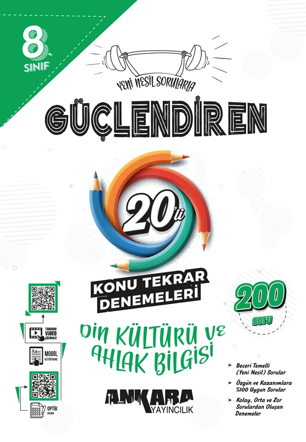 ANKARA  8.SINIF DİN KÜL. VE AHLAK BİL. KONU DEĞ.DENEMESİ