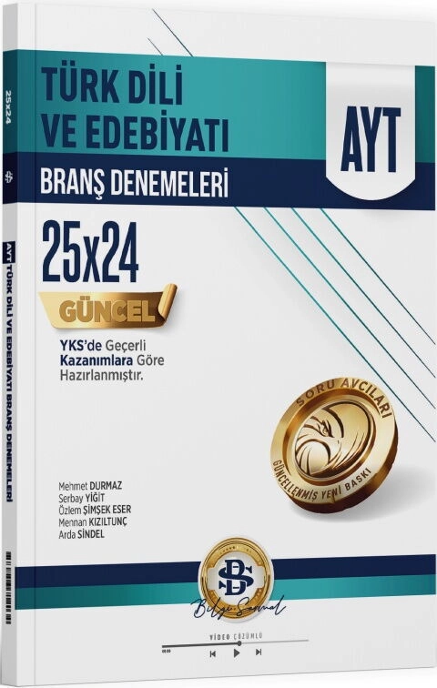 SARMAL YKS AYT DENEME 25 Lİ EDEBİYAT - 25-26
