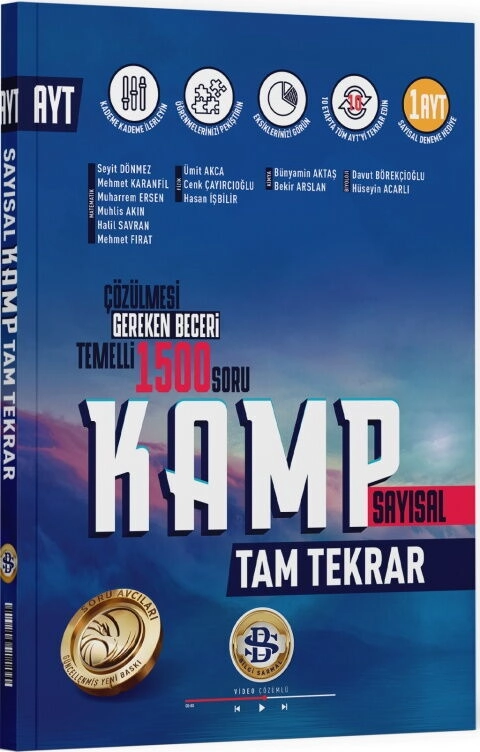 SARMAL YKS AYT KAMP TAM TEKRAR SAYISAL - 25-26