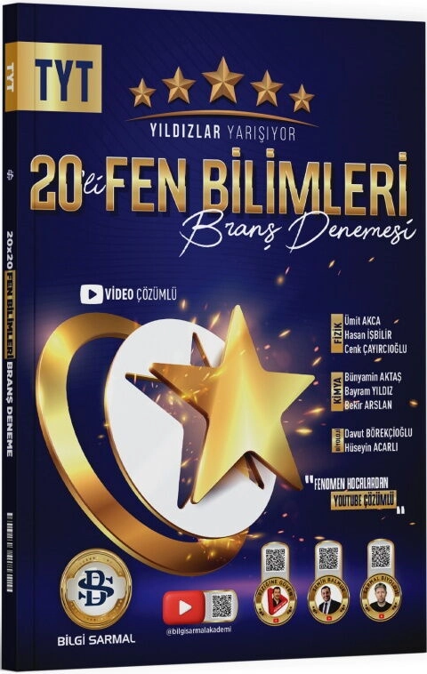 YILDIZLAR YARŞ.TYT DNM 20Lİ FEN BİLİMLER - 25-26