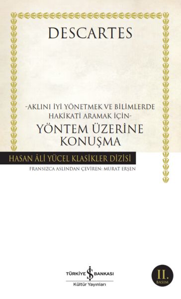 Yöntem Üzerine Konuşma Hasan Ali Yücel Klasikleri