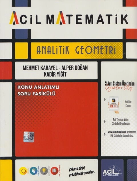 ACİL YKS TYT AYT ANALİTİK GEOMETRİ - 2025-26