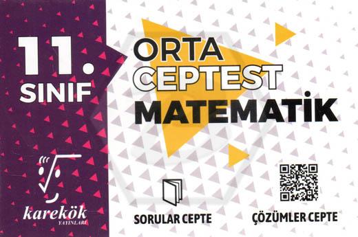 11.Sınıf Cep Test Matematik Orta