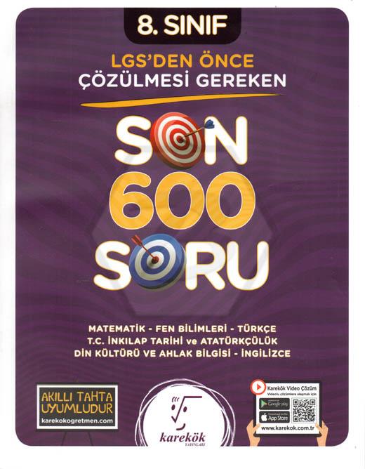 8.Sınıf Lgs Son 600 Soru