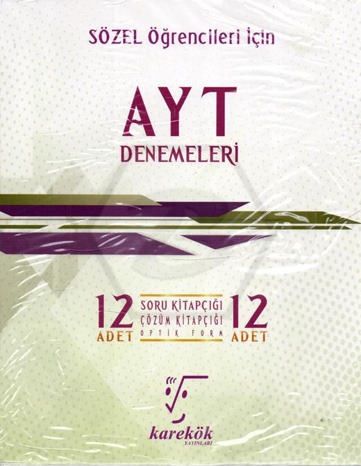 Ayt 12 Li Deneme Seti (Sözel)