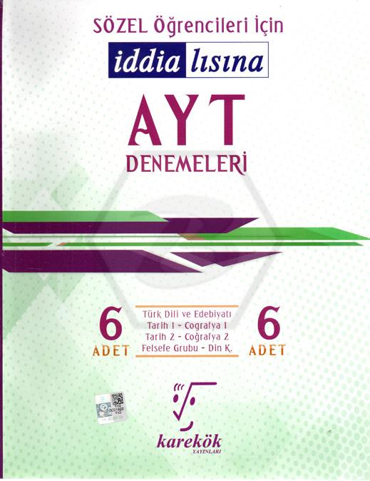 Ayt Sözel İçin İddialısına Ayt Denemeleri