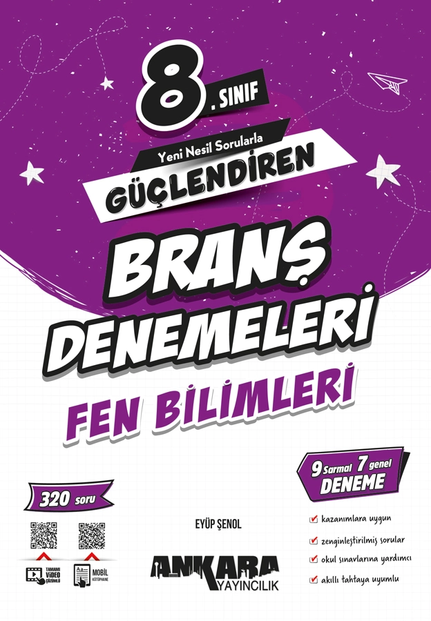ANKARA  8.SINIF FEN BİLİMLERİ  BRANŞ DENEME