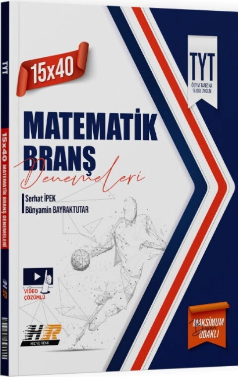 TYT HIZ ve RENK DENEME MATEMATİK (15*40) - 25-26
