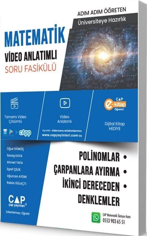 ÜNİV. HAZ MATEMATİK KA-SB POLİ.ÇR.AYR.2.DN - 25-26