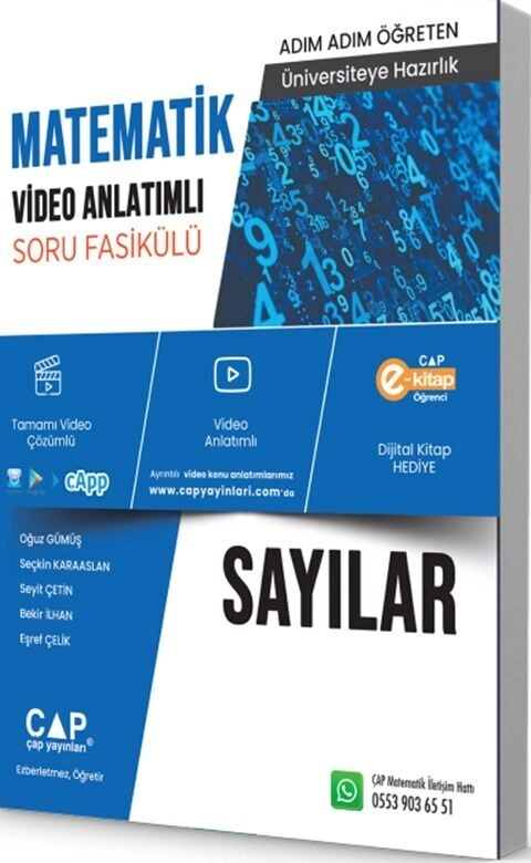 ÜNİV. HAZ MATEMATİK KA-SB SAYILAR - 2025-26