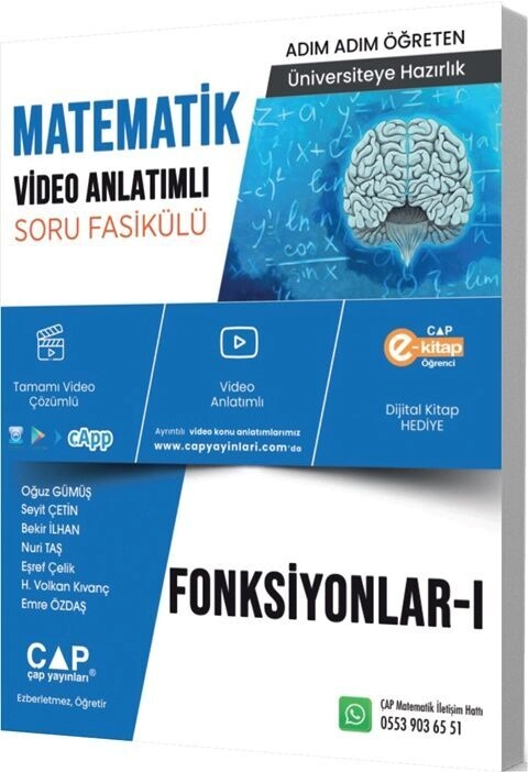 ÜNİV. HAZ MATEMATİK KA-SB FONKSİYONLAR I - 2025-26