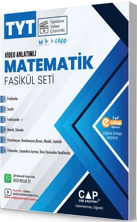 ÇAP TYT SET MATEMATİK - 2025-26