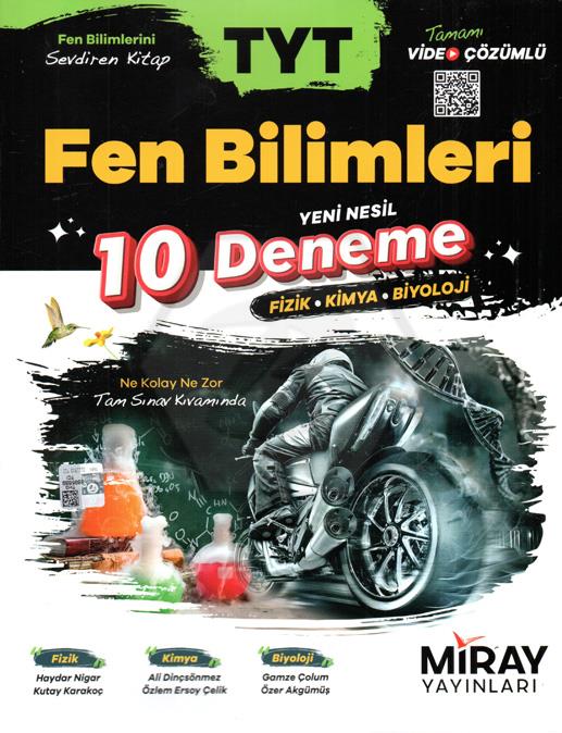 Miray TYT Fen Bilimleri 10 Deneme