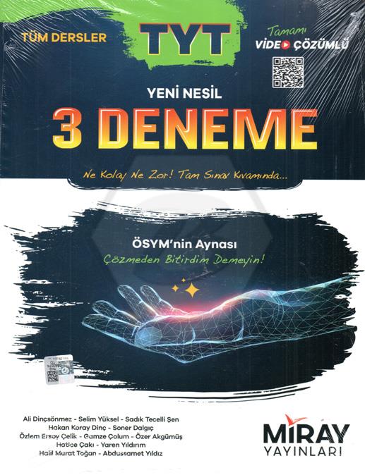 Miray TYT 3 Deneme