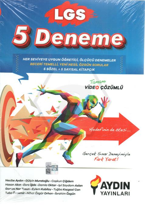 Aydın 8 .Sınıf LGS 5 Deneme Seti