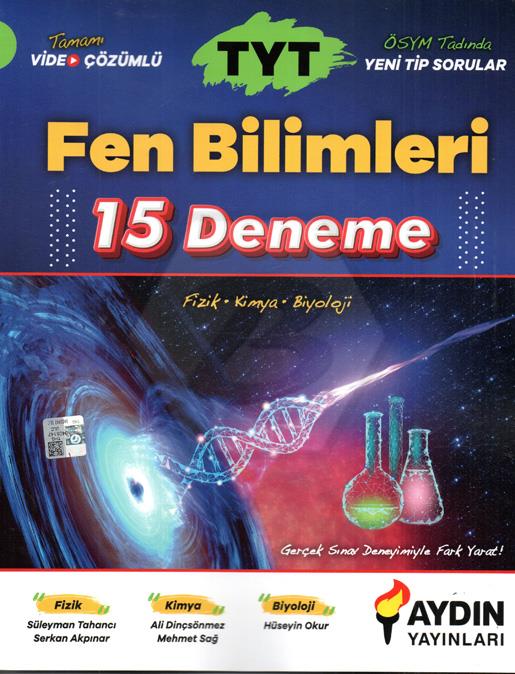 Aydın TYT Fen Bilimleri 15 Deneme