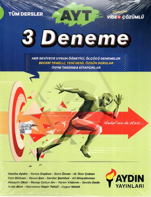 Aydın AYT 3 Fasikül Deneme
