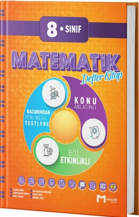 8.SINIF MOZAİK DEFTER MATEMATİK - 2025-26