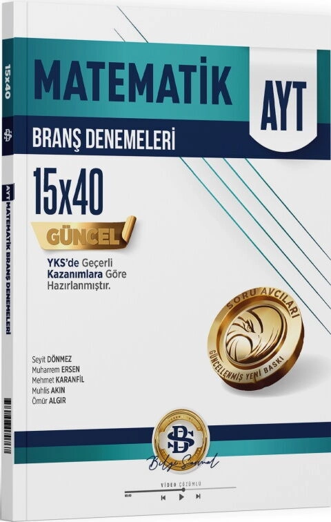 SARMAL YKS AYT DENEME 15 Lİ MATEMATİK - 25-26
