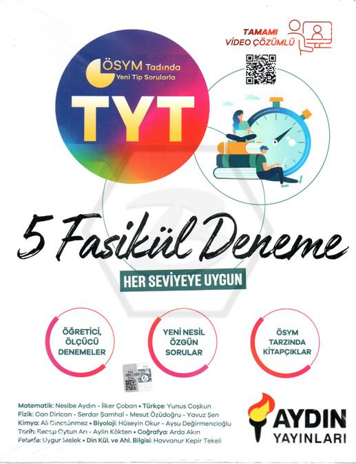 Aydın TYT 5 Fasikül Deneme