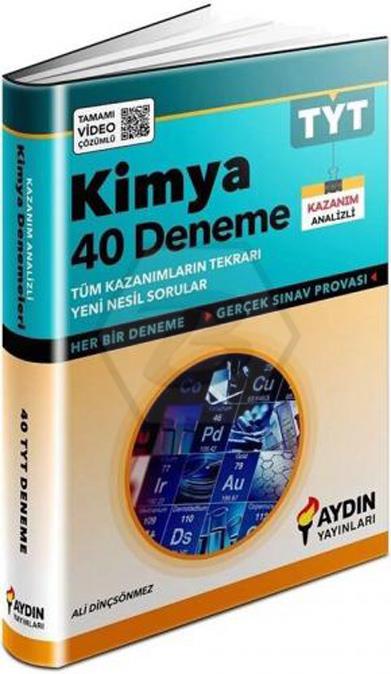 Aydın TYT Kimya 40 Deneme