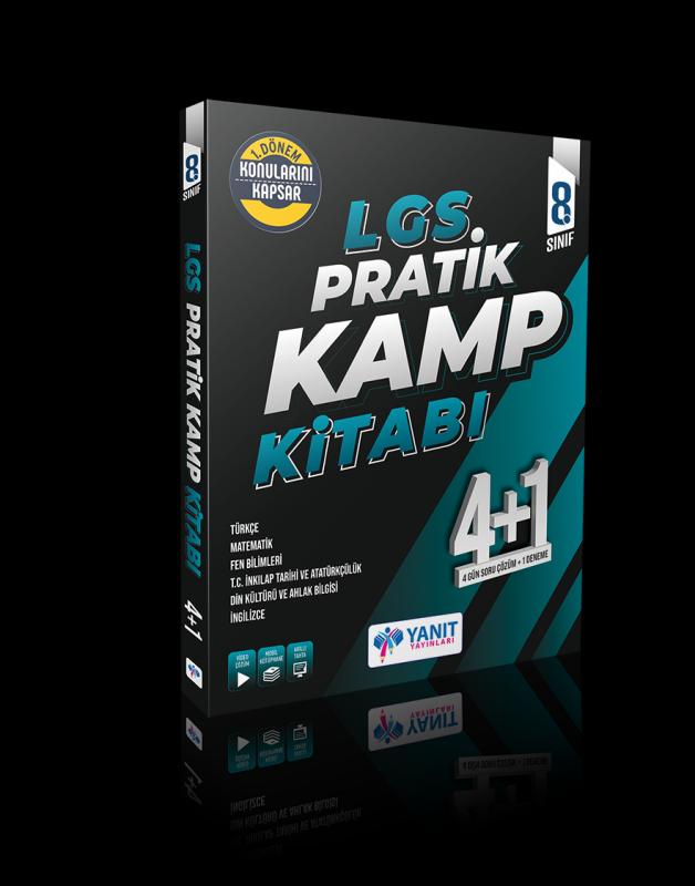 Yanıt 8.Sınıf Pratik Kamp Kitabı (4+1) 2023 1.Dönem Konuları