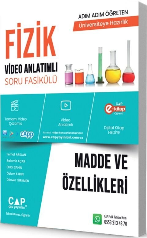 ÜNİV. HAZ FİZİK KA-SB MADDE VE ÖZELLİK - 2025-26