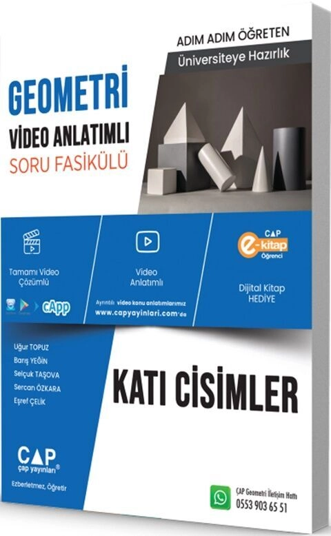 ÜNİV. HAZ GEOMETRİ KA-SB KATI CİSİMLER - 2025-26