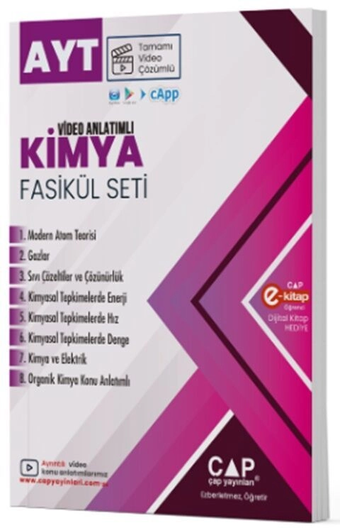 ÇAP YKS AYT SET KİMYA - 2025-26