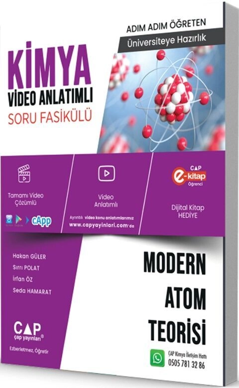 ÜNİV. HAZ KİMYA KA-SB MODERN ATM TEO - 2025-26