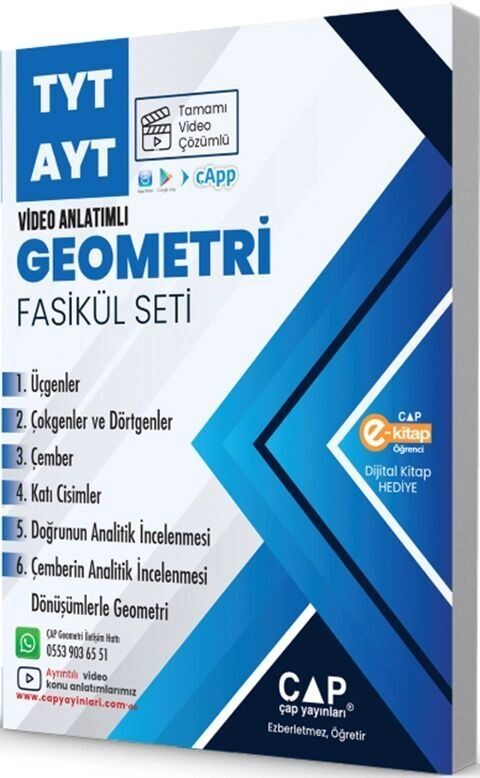 ÇAP YKS TYT AYT SET GEOMETRİ - 2025-26