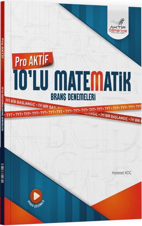 AKTİF TYT AKTİF SERİSİ 10LU DENEME MATEMATİK-25-26