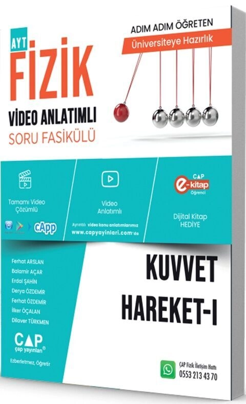 ÜNİV. HAZ FİZİK KA-SB KUVVET HARAKET I - 2025-26
