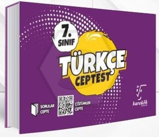 7.Sınıf Cep Test Türkçe
