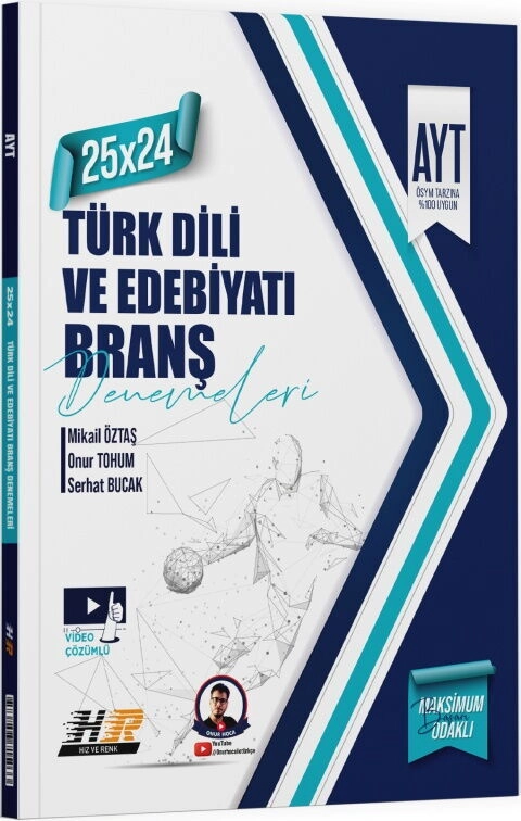 YKS AYT HIZ ve RENK DENEME EDEBİYAT(25*24)- 2026