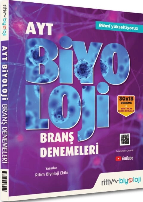 RİTİM YKS AYT DENEME 30*13 BİYOLOJİ - 2025