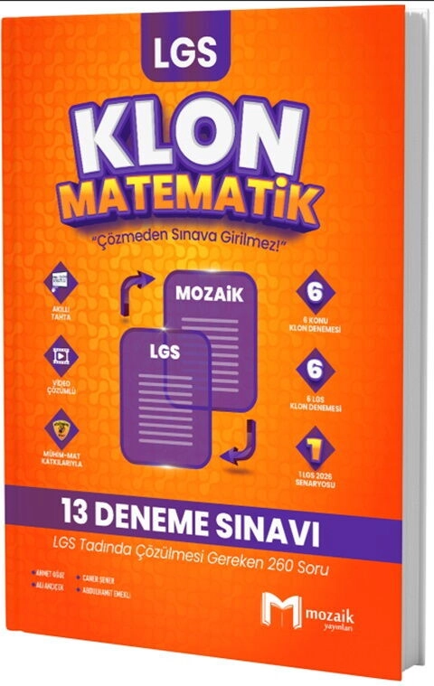 8.SINIF MOZAİK KLON DENEME MATEMATİK - 25-26