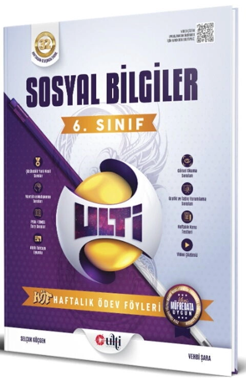 ULTİ 06.SINIF HF.ÖDEV FÖY (HÖF) SOSYAL BİL - 25-26